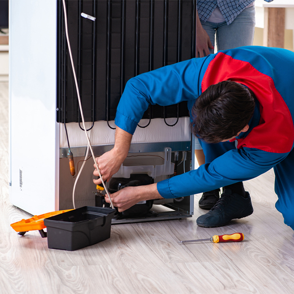 how much do you charge for refrigerator repair services in Byron